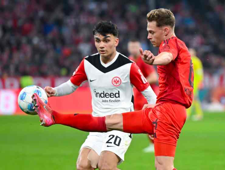 Kimmich in campo con il Bayern