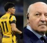 Beppe Marotta e Joaquin Correa