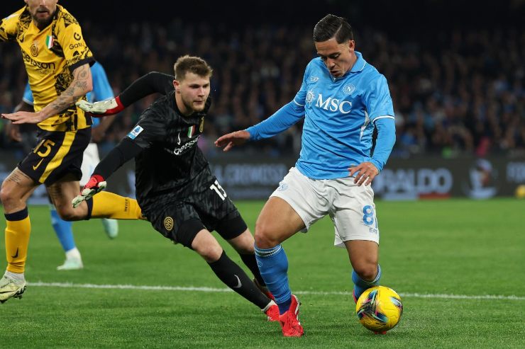 Napoli-Inter: Raspadori contro Josep Martinez