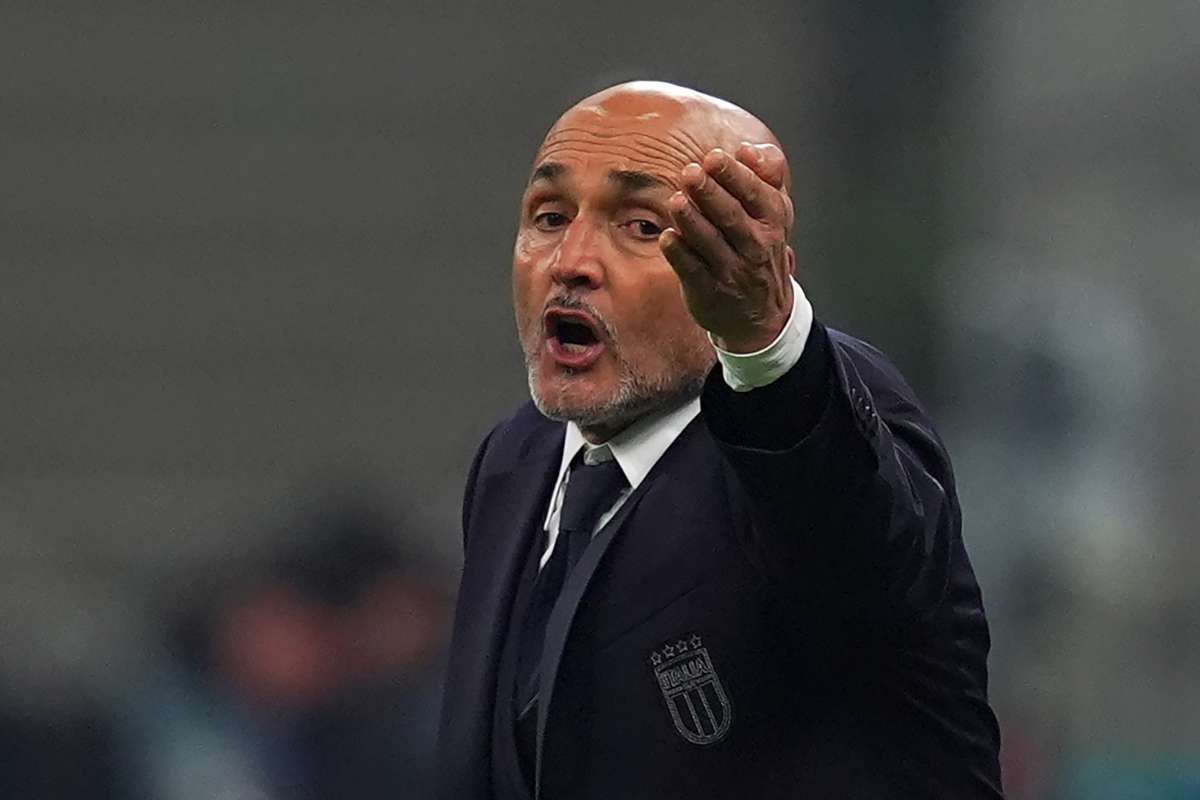 Spalletti con la Nazionale