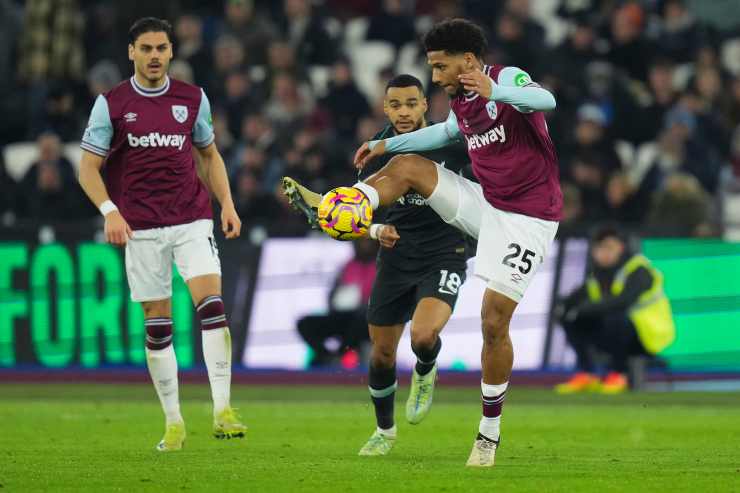 Todibo in campo con il West Ham