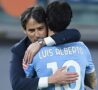 Inzaghi con Luis Alberto ai tempi della Lazio